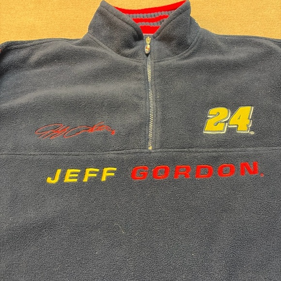 Jeff Gordon #24 Chase Authentics NASCAR Fleece Pullover – Navy (XL) - Picture 2 of 6